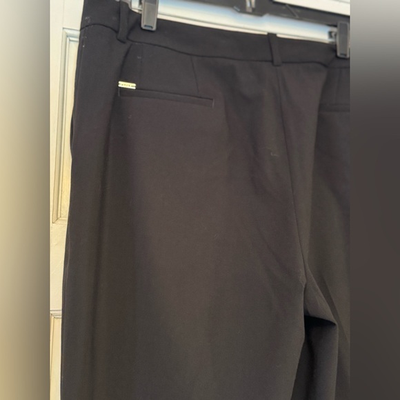 DKNY Elegant Black Straight Leg Trousers - Picture 3 of 10